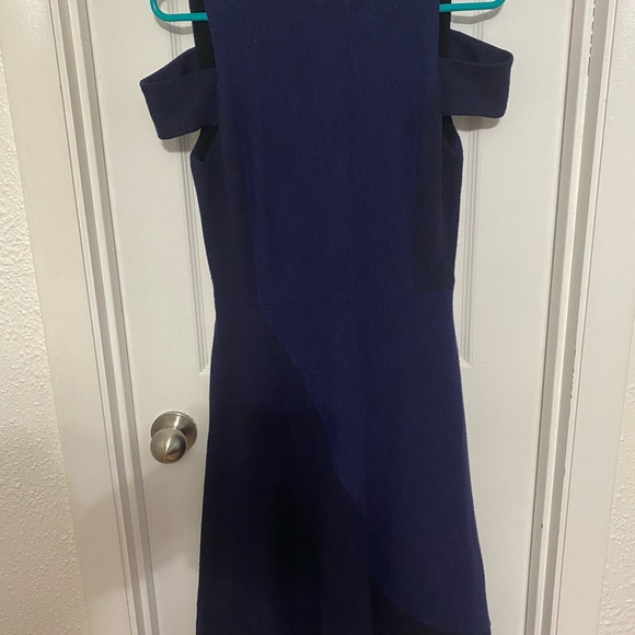 Wai Ming Symmetric Black/navy fit & flare (6) - Picture 1 of 5